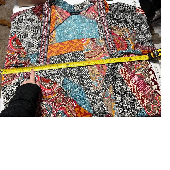 Honey Punch Mixed Print  Bohemian Kimono  Small - XL - Picture 8 of 10